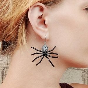Tarantula Spider Earrings for Halloween